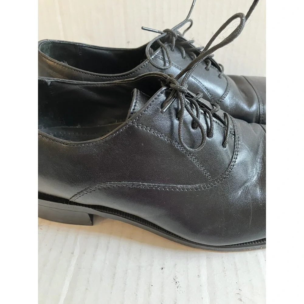 Florsheim Men's‎  Shoes 9D Black Comfortech Low-Top leather  Lace-Up